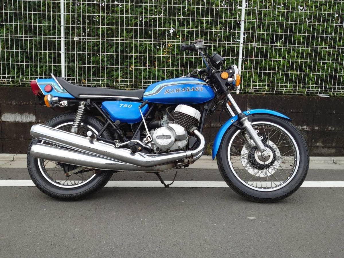 カワサキ 750SS 売り切り実働車 新規3年車検付 マッハ H2 トリプル カワサキ 750SS 売り切り実働車 新規3年車検付 マッハ H2 トリプル