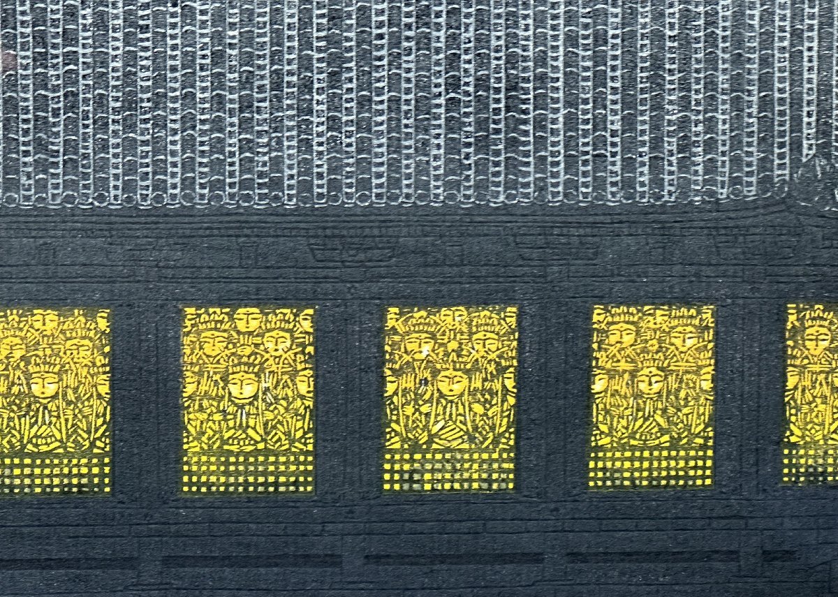 ☆木田安彦☆三十三間堂☆木版☆版画作品☆人気作家☆人気作品☆代表作