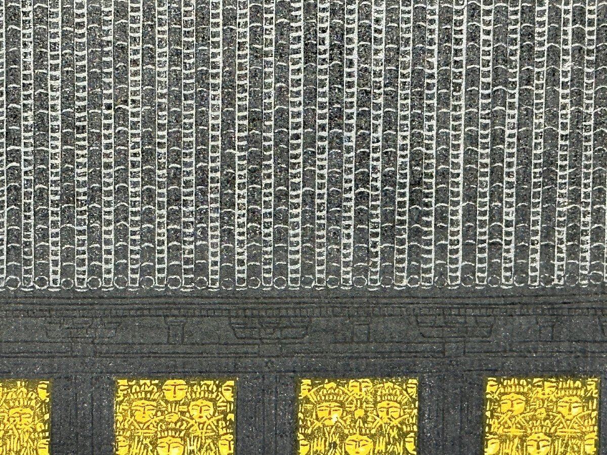 ☆木田安彦☆三十三間堂☆木版☆版画作品☆人気作家☆人気作品☆代表作