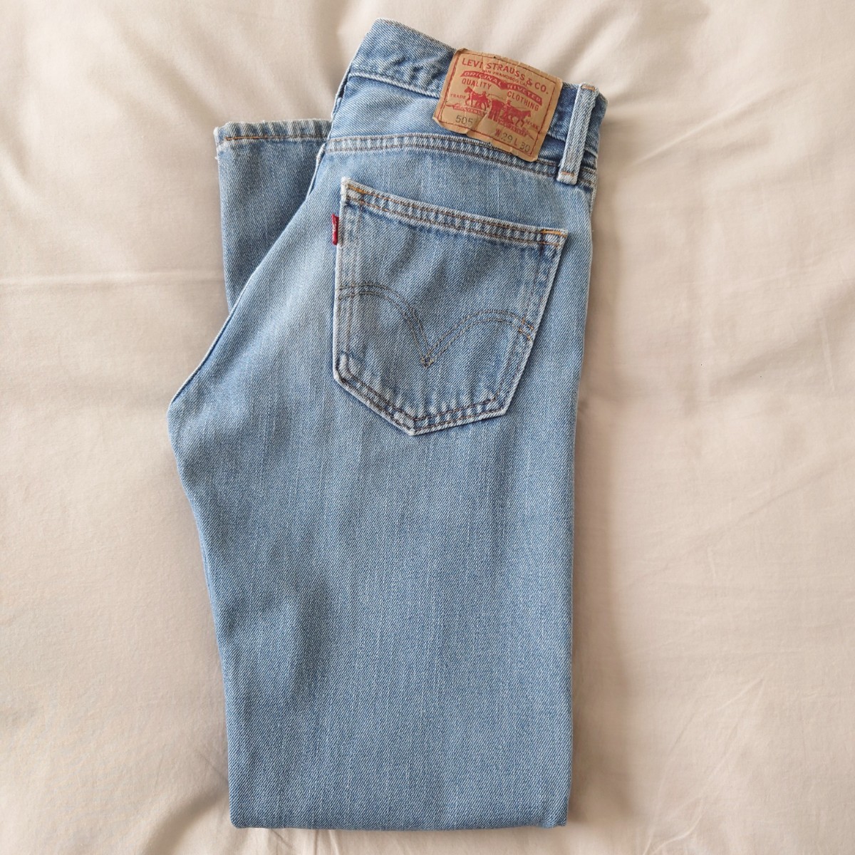 Levi's リーバイス 505ジーンズ デニムパンツ インディゴ 古着 W29【YLV1448】