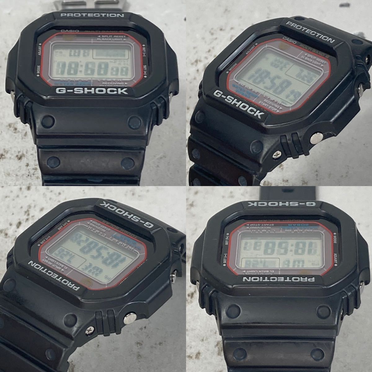 美品 CASIO G-SHOCK GW-M5610-1JF タフソーラー 電波受信 電波ソーラー 