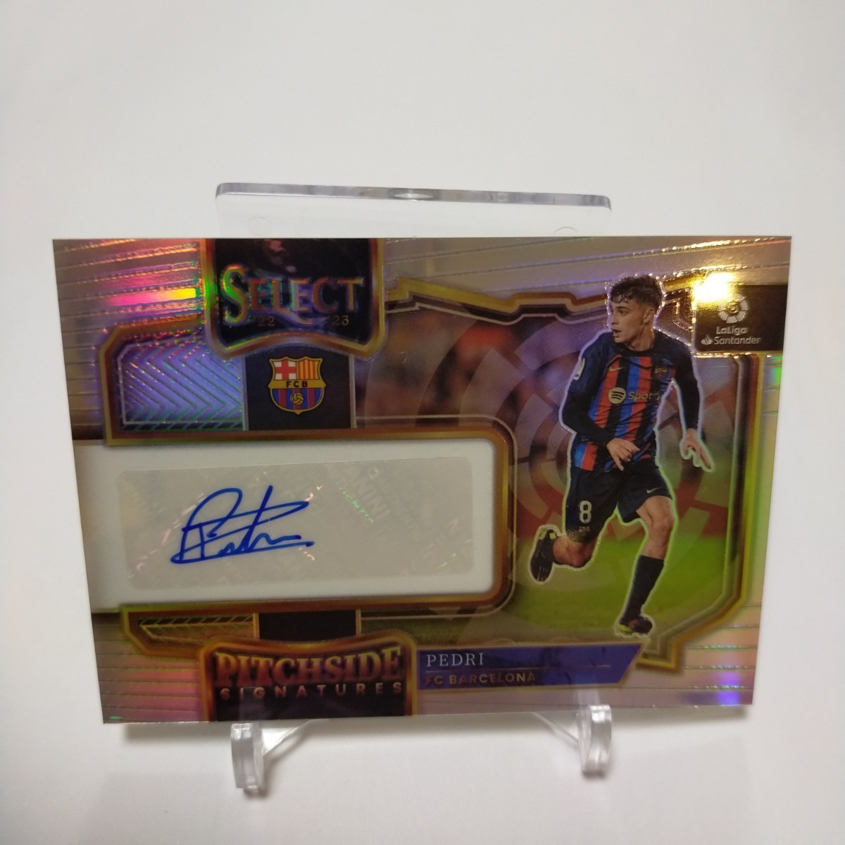 PEDRI ペドリ 直筆サインカード 2022-23 Panini SELECT LA LIGA SOCCER 