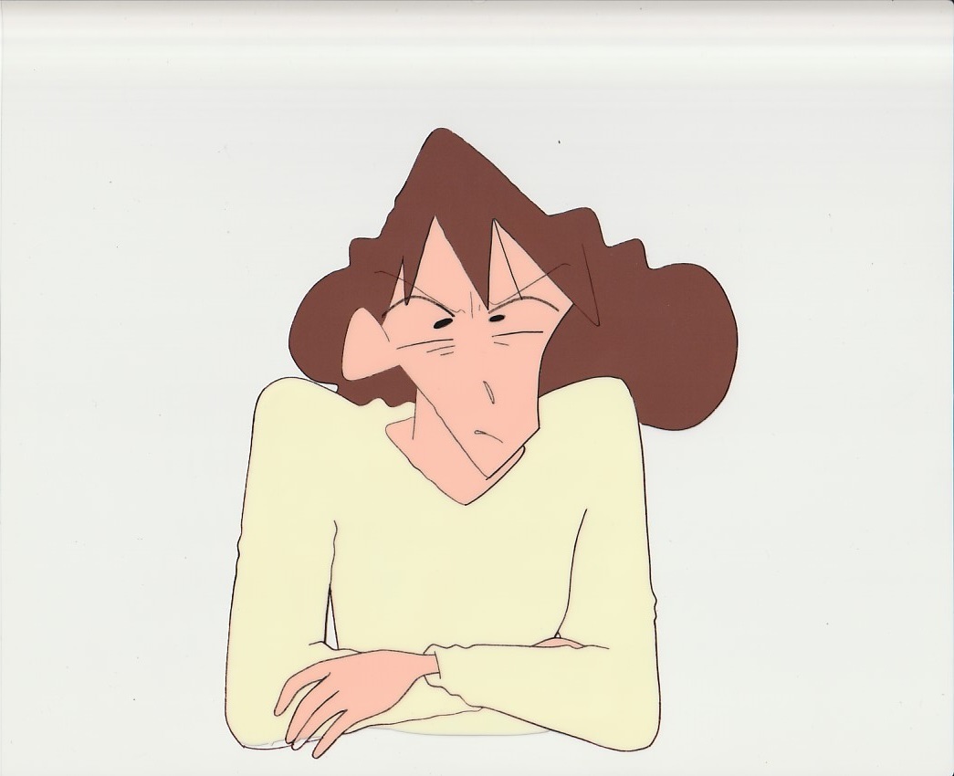 R*o様 クレヨンしんちゃん セル画 検索用 みさえ セル画 原画 クレヨン