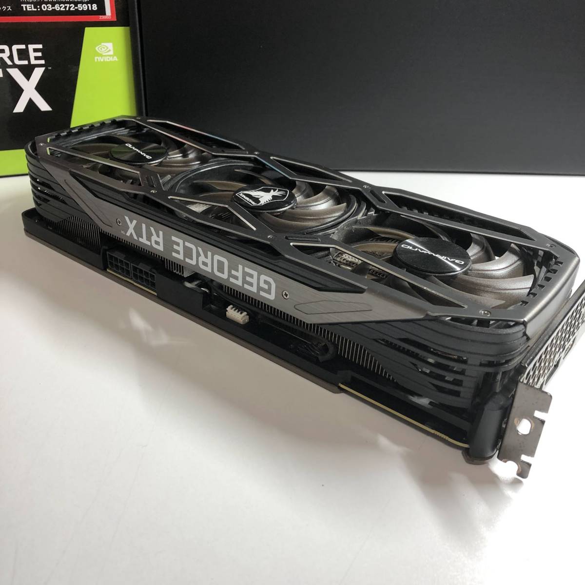 中古】GAINWARD GeForce RTX 3080 PHOENIX 10G V1 LHR版 NED3080019IA 
