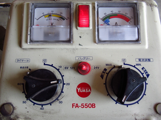 ユアサ 急速充電器 YUASA FA-550B - 12V Yahoo!オークション