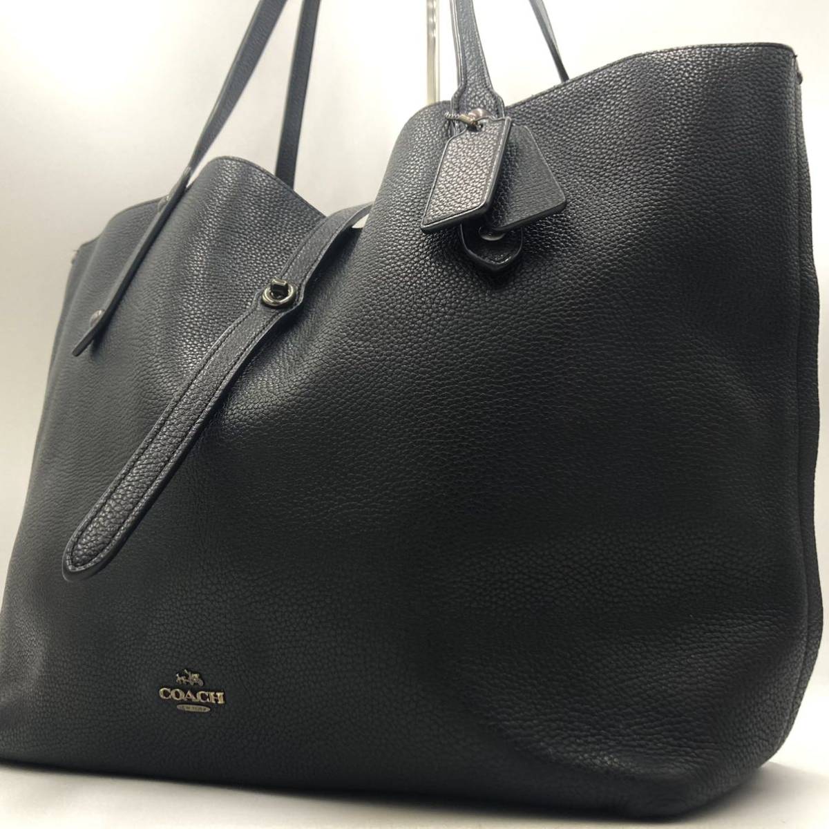 1円 【極美品】 COACH コーチ マーケット メンズ レディース トート 