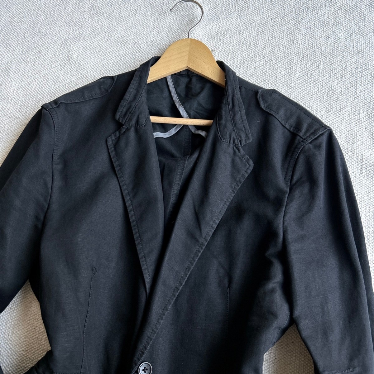 極上のリネンブレンド】Calvin Klein カルバンクライン テーラード