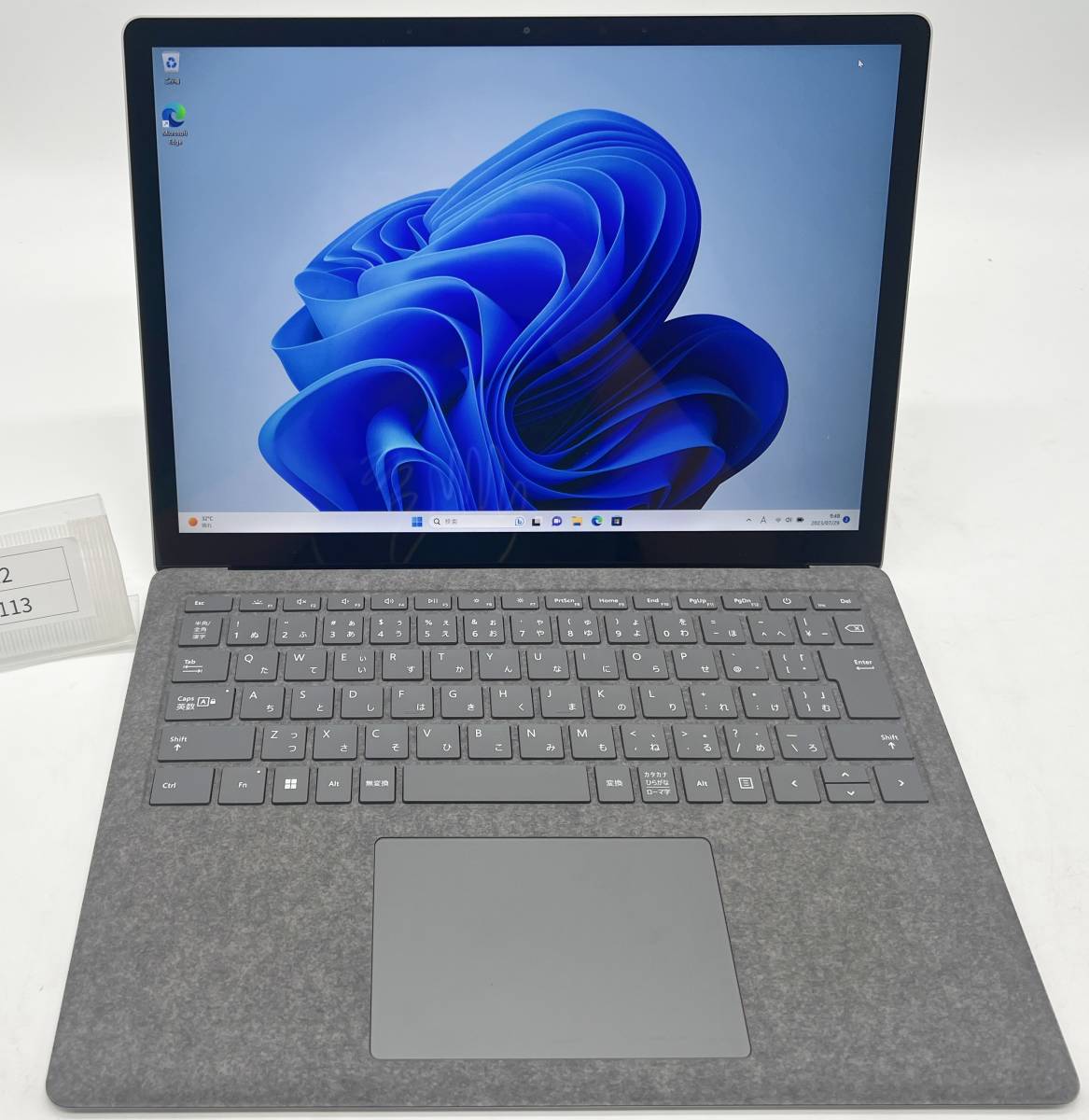 極美品Surface Laptop4 プラチナ　13.5インチ タッチパネル Core i7 1185G7 16GB NVMe512GB Windows11
