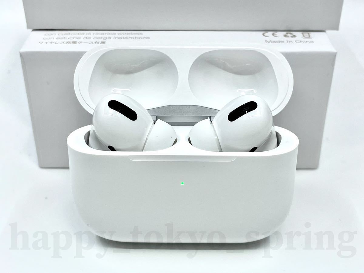 【2023最新】AirPods Pro型 Pro ワイヤレスイヤホン Bluetooth 5.2 TWS 充電ケース付 イヤホン 高品質 Android iPhone X 8 iPhone 11 12 13