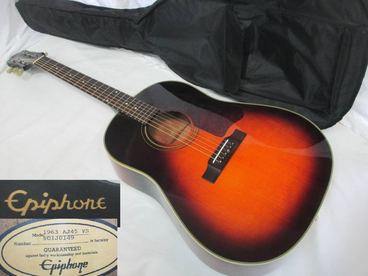 エピフォン Epiphone アコースティックギター 1963 AJ45 VS アコギ-J18