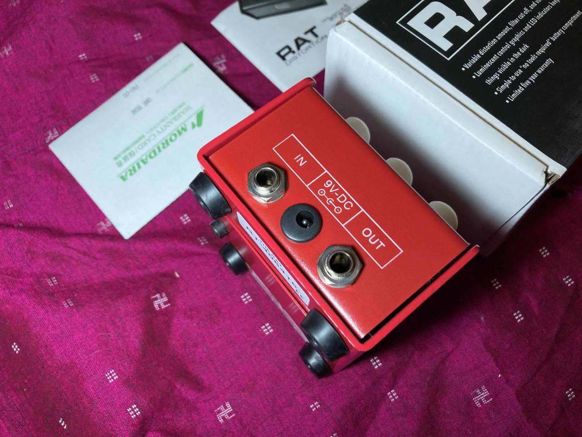 ギター Pro Co ⁄ RAT 2 RED IKEBE ORIGINAL MODEL Proco Rat II Ikebe