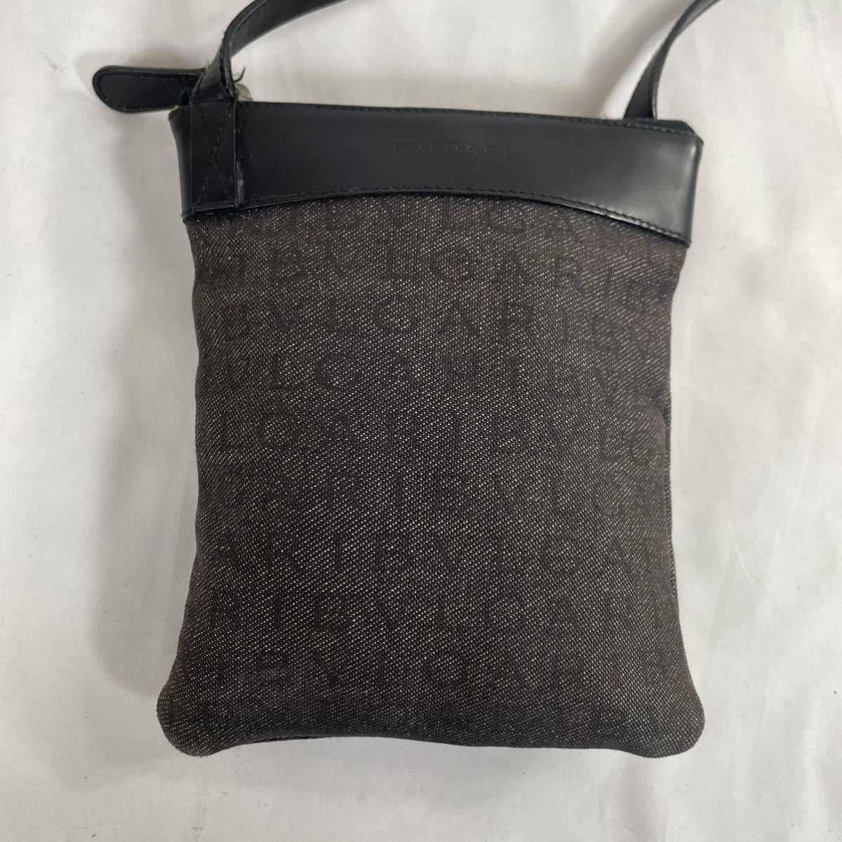 1円〜 ブルガリ BVLGARI メンズ ビジネス ショルダーバッグ サコッシュ