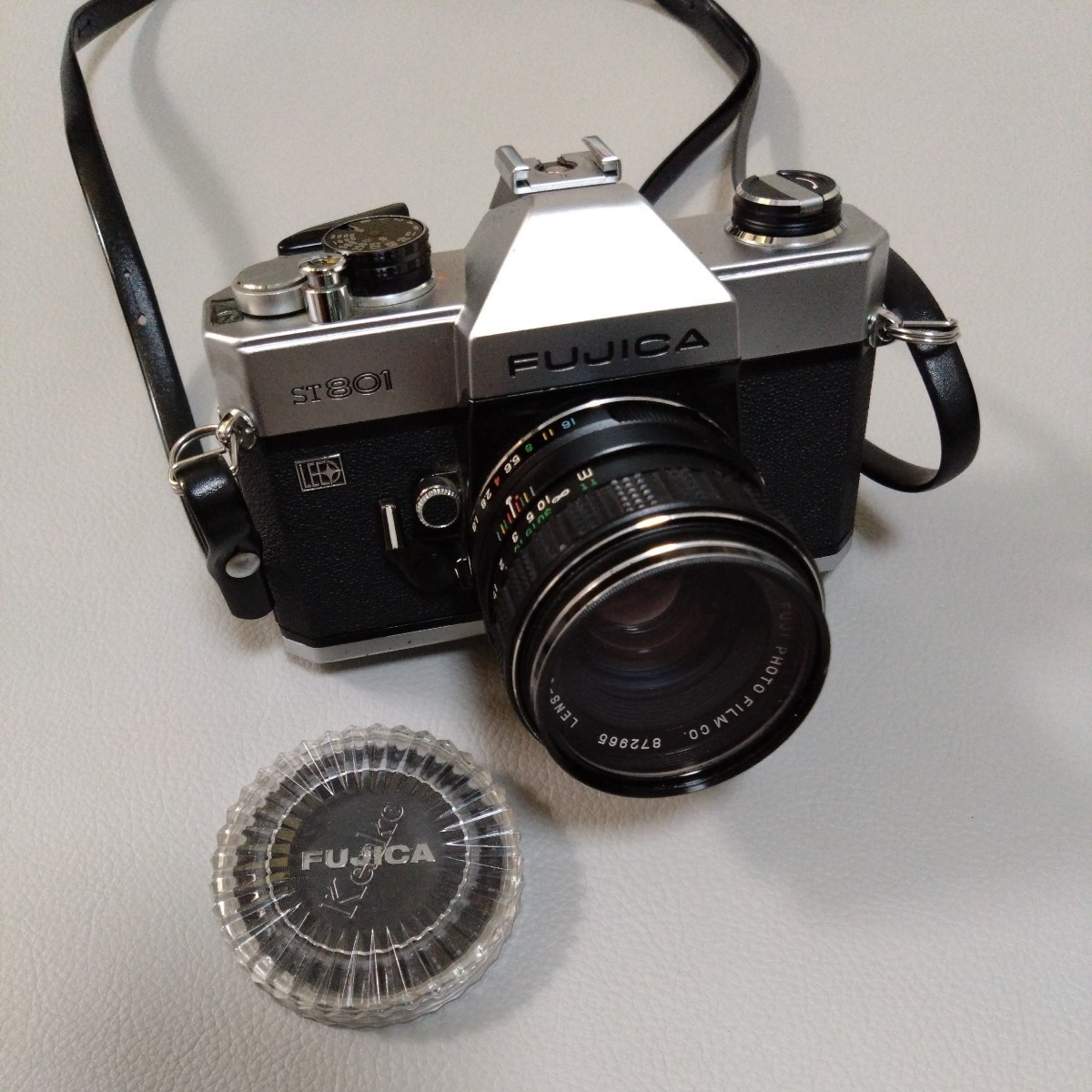 ST801 FUJICA 一眼レフカメラ ニコン レンズ付き K75564179 フジカ