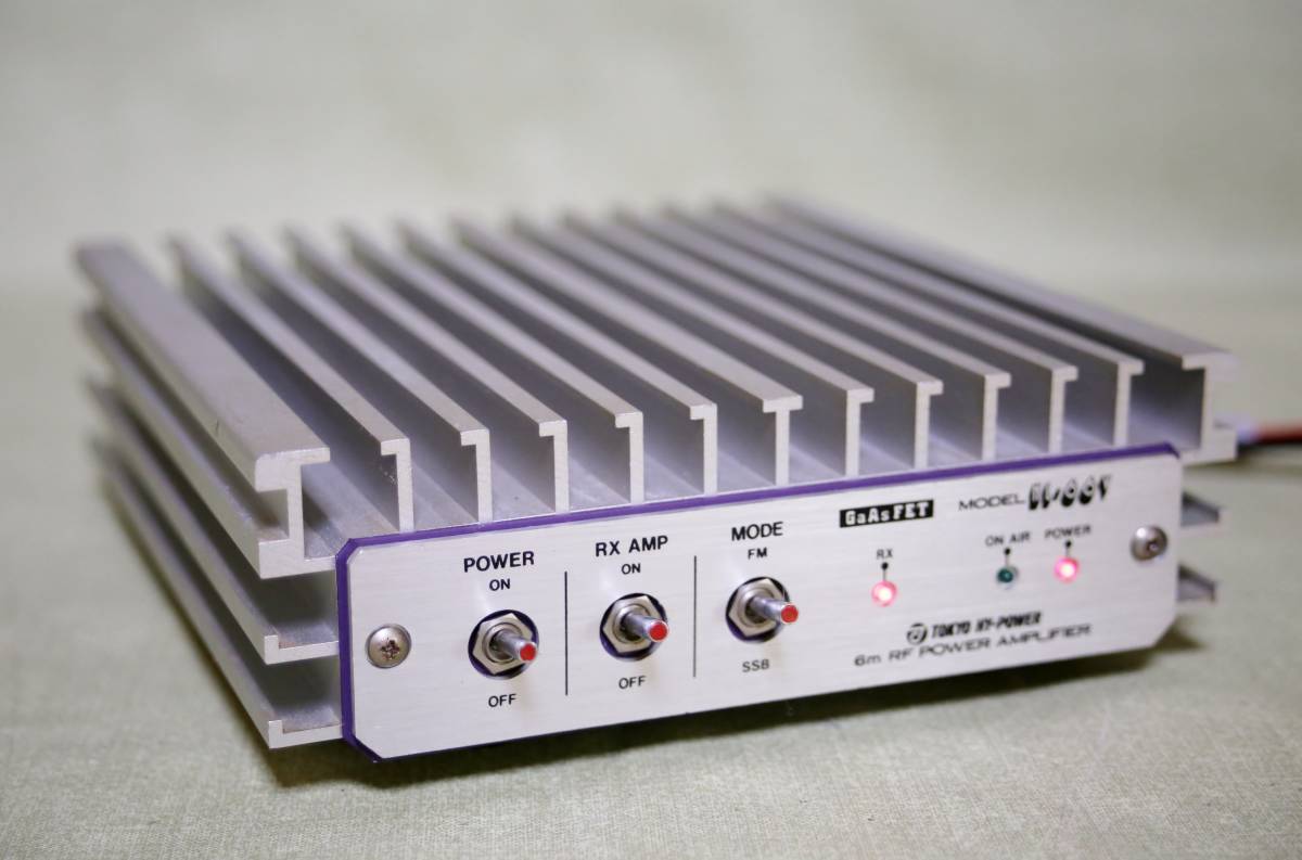 東ハイ H-66V リニアアンプ 中古品 東京ハイパワー HL-66V 50MHz オールモード リニアアンプ 50MHz HL-66V