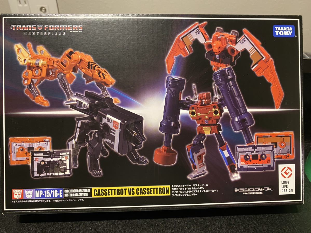 TAKARA TOMY トランスフォーマー マスターピース MP-15/16E カセット