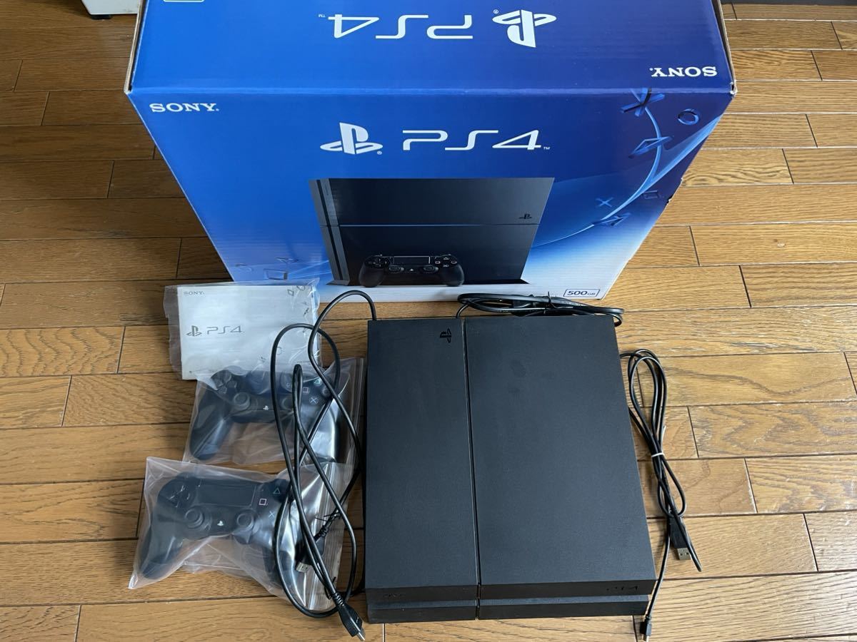 PS4本体 CUH-1200A コントローラー2個付き 初期化済み 【公式通販】