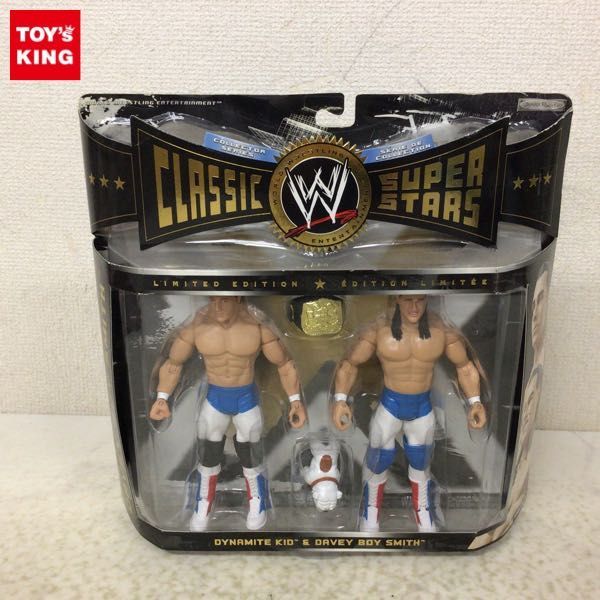 1円〜 未開封 JAKKS WWE ダイナマイト・キッド＆デイビーボーイ