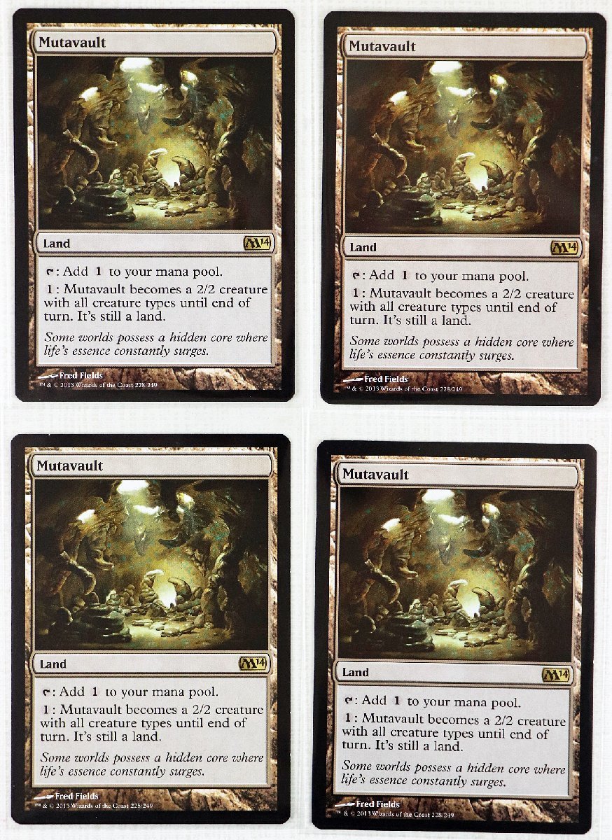 MTG 霊気の薬瓶/AEther Vial 英語4枚 傷あり