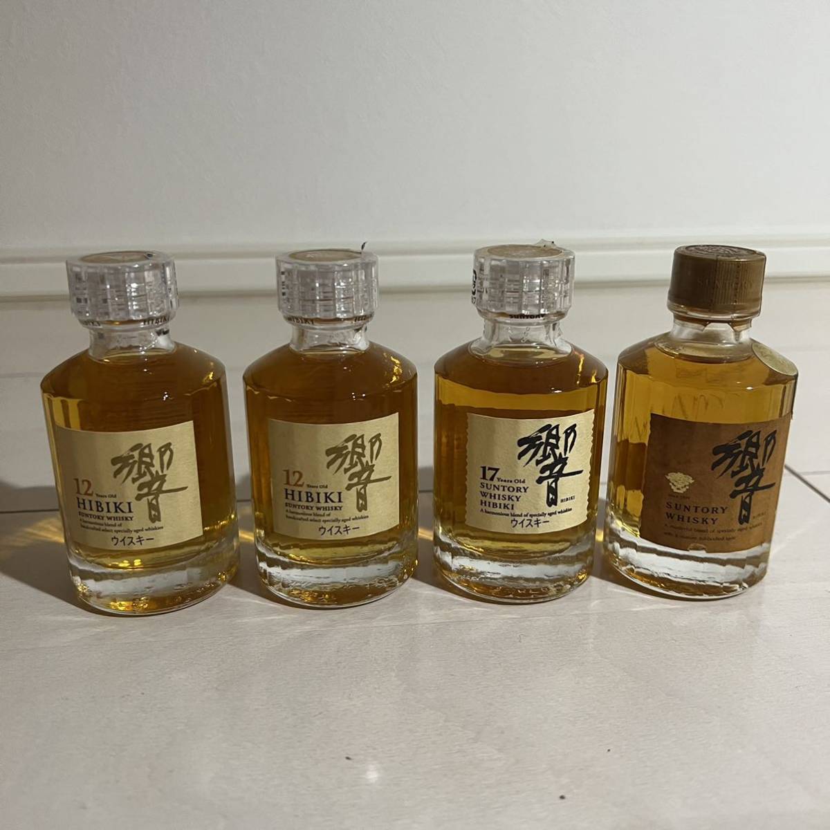 国産ウイスキー ミニボトル 8本セット 山崎 響 竹鶴 白州鶴