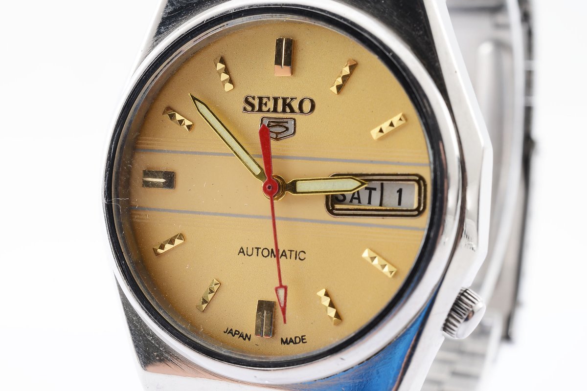 セイコー5 7S26-0570 デイデイト 自動巻き　未使用 SEIKO 5 自動巻き AUTOMATIC デイデイト 腕時計 セイコー5 7S26-0570