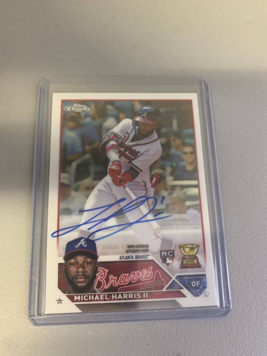 Topps mlb 2023 マイケルハリス2世 直筆サインカード 1988インサート 