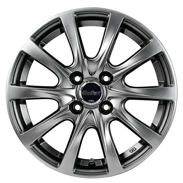 ホイール4本セット MID Euro SPEED F10 (MG0) 12インチ 3.5J PCD:100