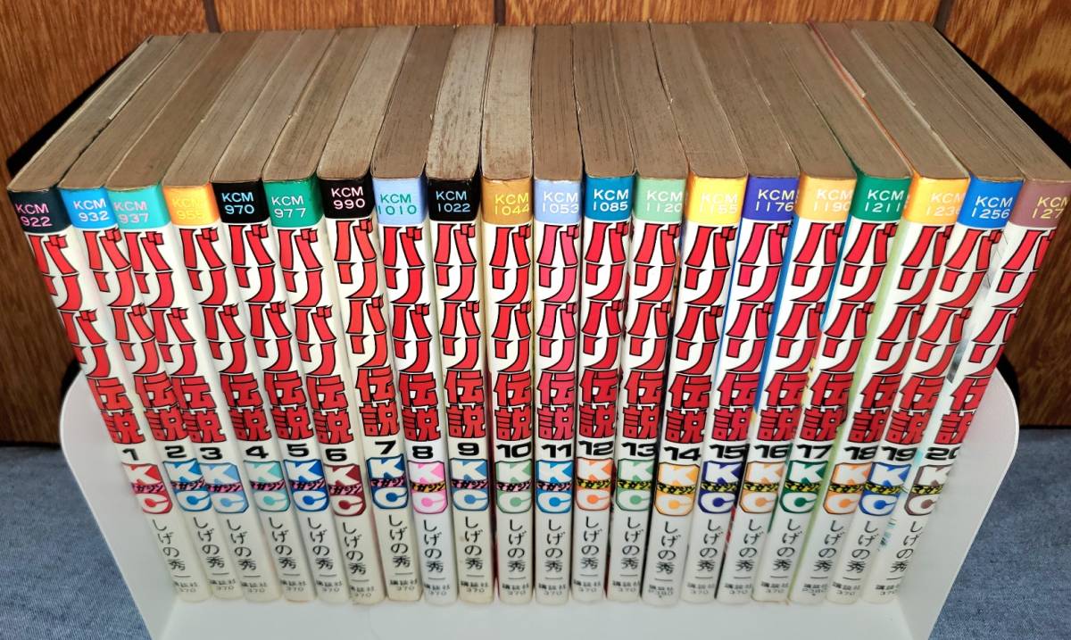 ☆バリバリ伝説/ 1～38巻 全巻セット/ しげの秀一 KCマガジン 講談社