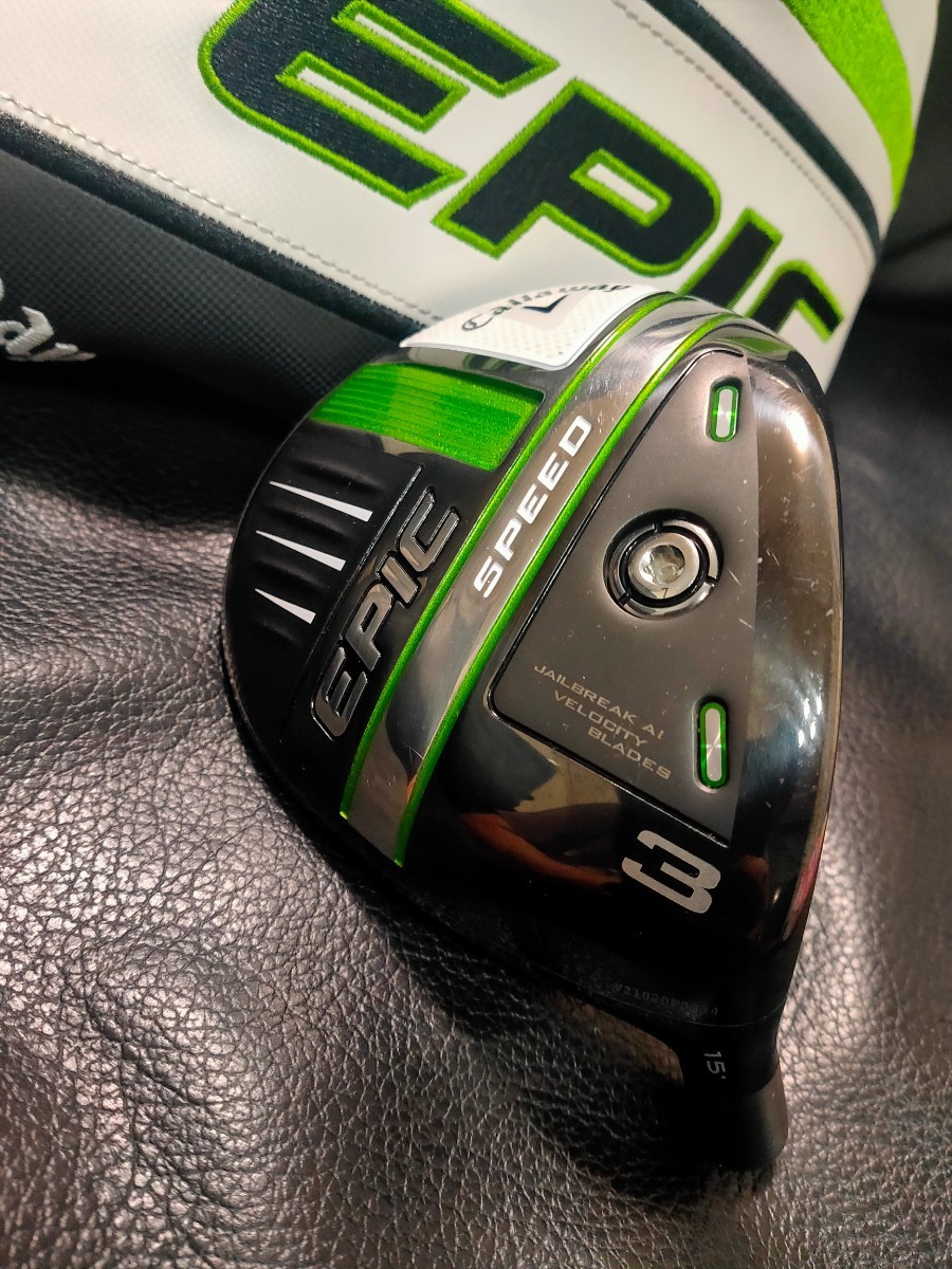 ヘッドのみ キャロウェイ EPIC エピック 3W 15度 サブゼロ