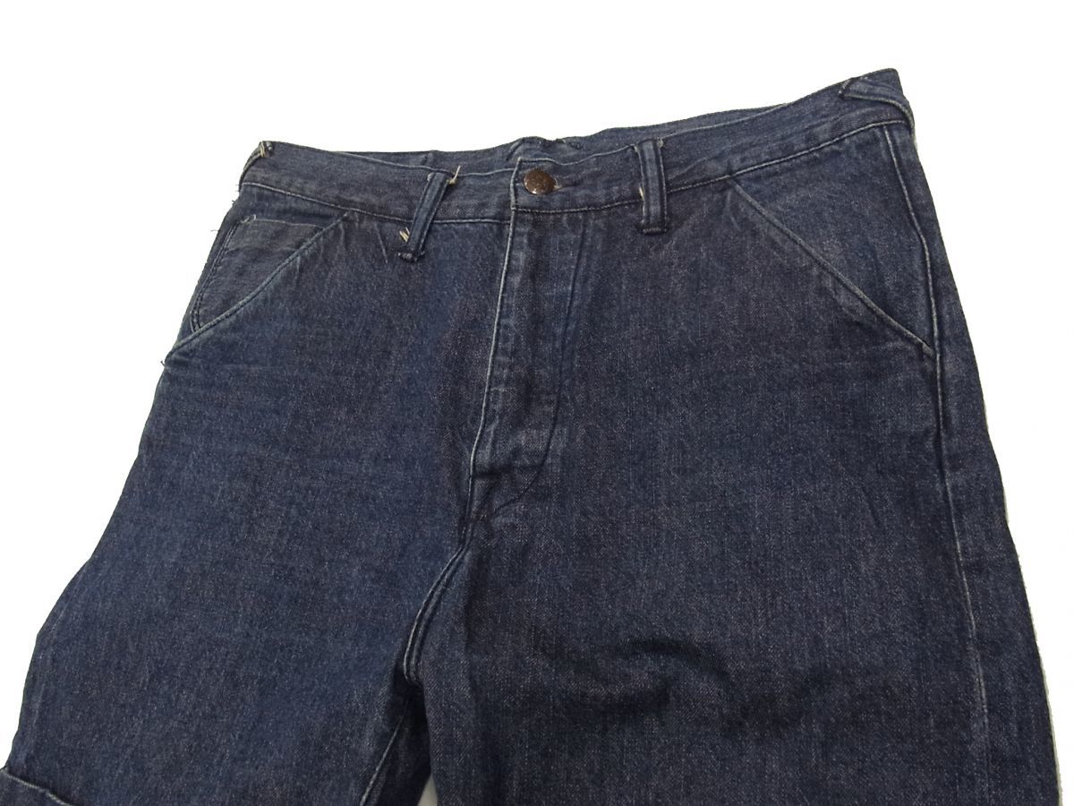 ◇EVISU エヴィス ジーンズ ハーフパンツ カモメプリント 恵比寿様