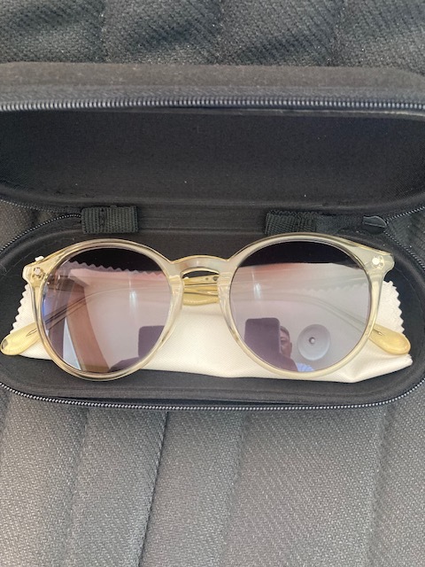 UNCROWD　サングラス　 LOSER アンクラウド クリアゴールドｘスモークレンズ　　サングラス　未使用