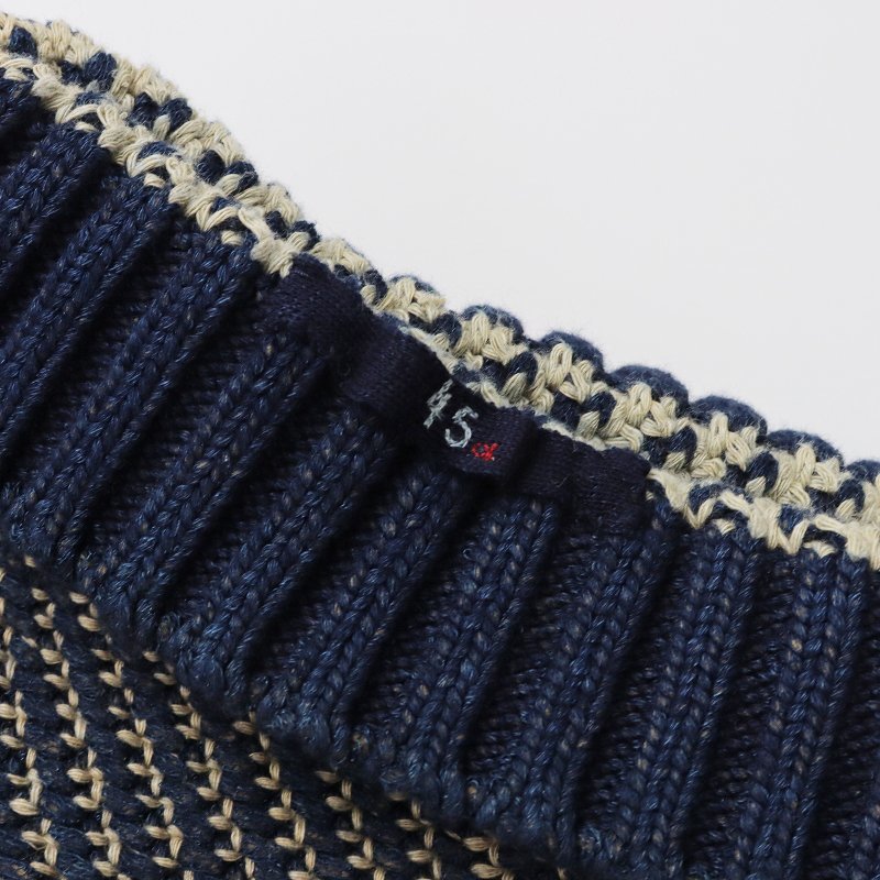 45R（フォーティファイブアール）の「インディゴニット慎ちゃん帽