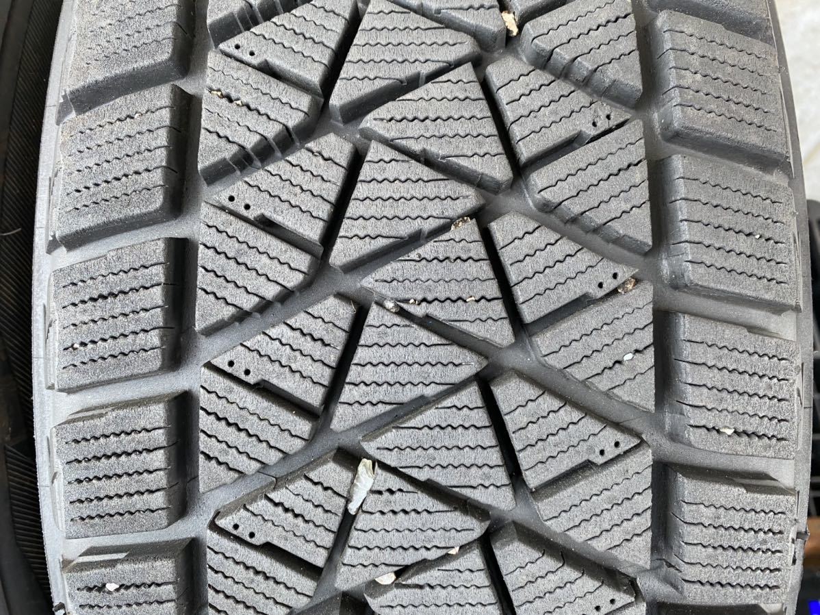 オ586 ☆深溝スタッドレス BS ブリヂストンBLIZZAK DM-V2 225/60R17