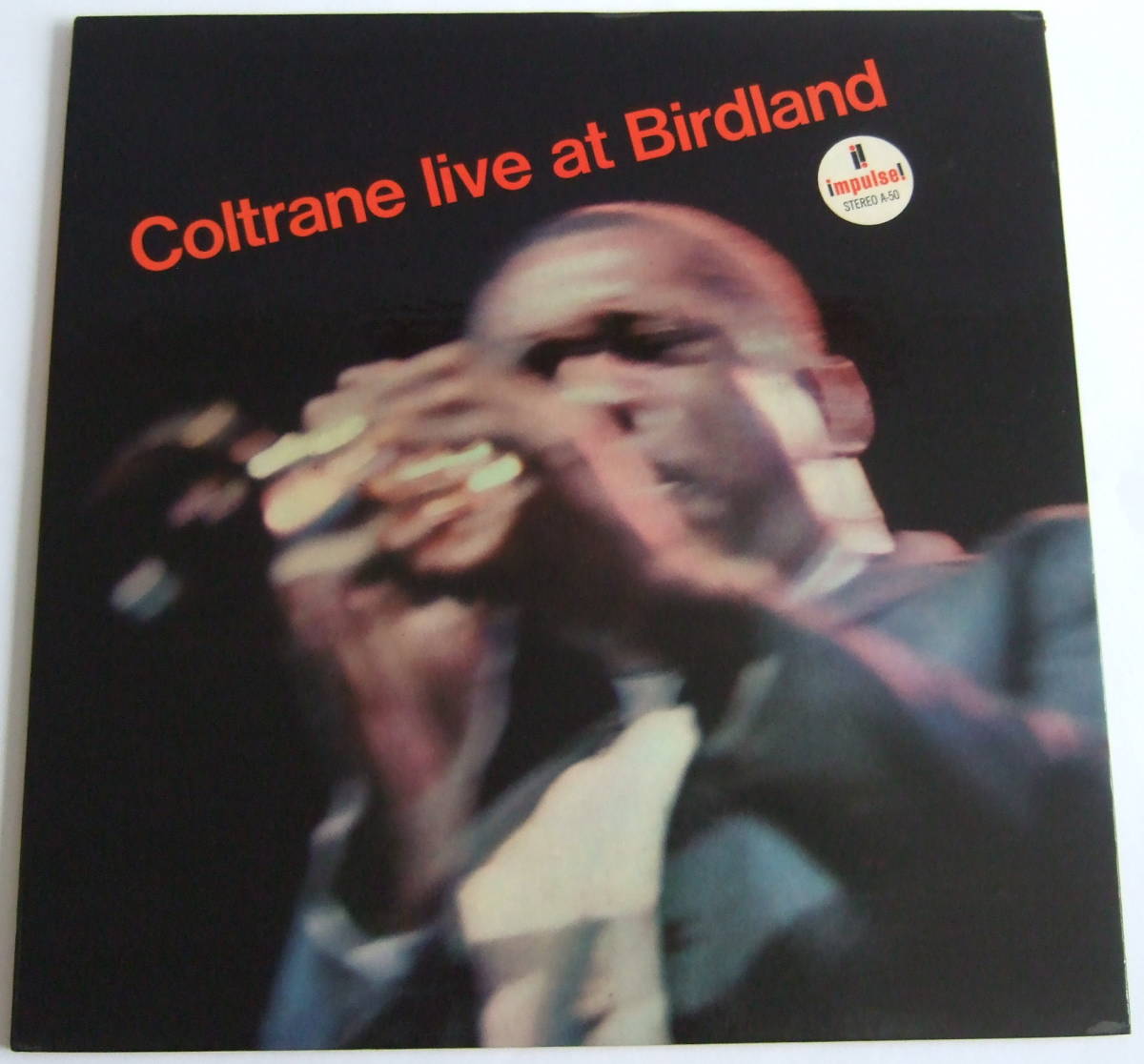 US ORIG Coltrane live at Birdland impulse! A-95 JOHN COLTRANE オレンジ ジョン・コルトレーン