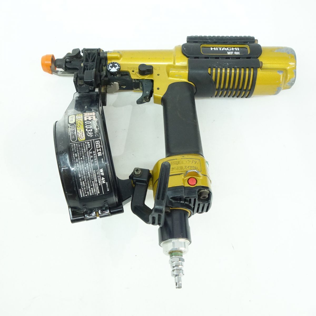 激安大特価 104 日立工機 高圧ねじ打機 WF 4H 4mm 木下地 鋼製下地用 エアツール(エア釘打機)｜売買されたオークション情報、yahooの商品情報をアーカイブ公開 - オークファン エア釘打機
