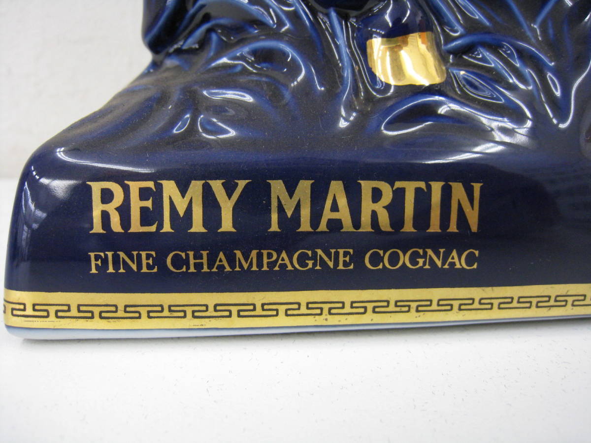◆REMY MARTIN◆ レミーマルタン CENTAURE LIMOGES セントリモージュ ケンタウロス 箱付き 青陶器 700ml 40% ブランデー 未開栓 古酒_3