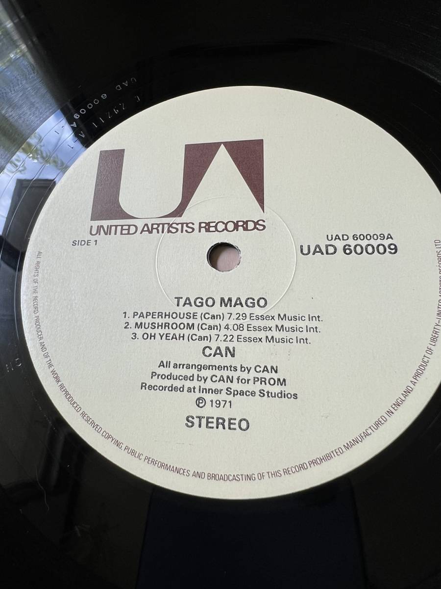 必殺の英原盤 CAN/ TAGO MAGO UK Original 1st press A1,B1 極美盤