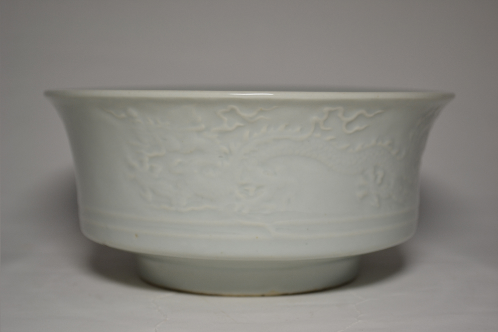 中国古美術　中国古陶磁器　古玩　色絵　美人図　特大大鉢　径35.4cm 道光年製 中国古美術 中国古陶磁器 古玩 色絵 美人図 特大大鉢 径35.4cm 道光年