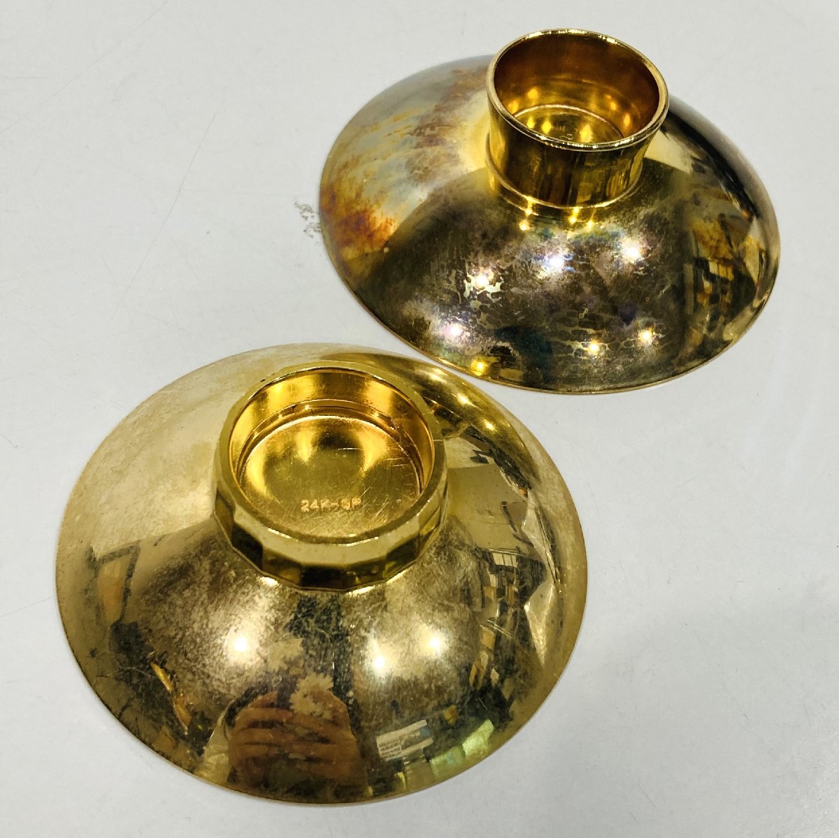 76】1円～ 記念品 金杯 等 まとめ 金メッキ GP 24KGP 川越 氷川神社 等