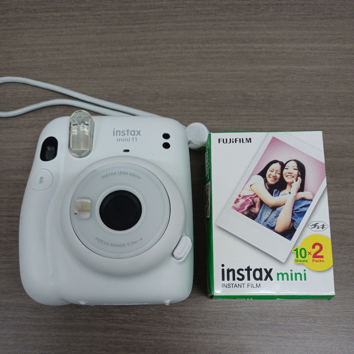 チェキ instax mini11 ホワイト フイルムセット 0 mini instax