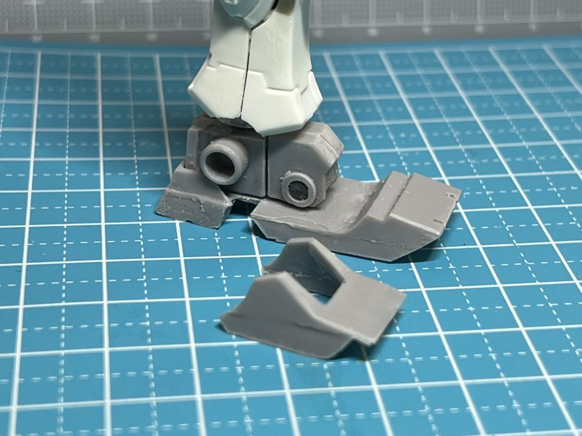 1/144用レジンキャストスリッパ グレー　おまけ付_4