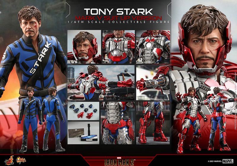 アイアンマン マーク5 トニースターク レーシングスーツ ノーブランド