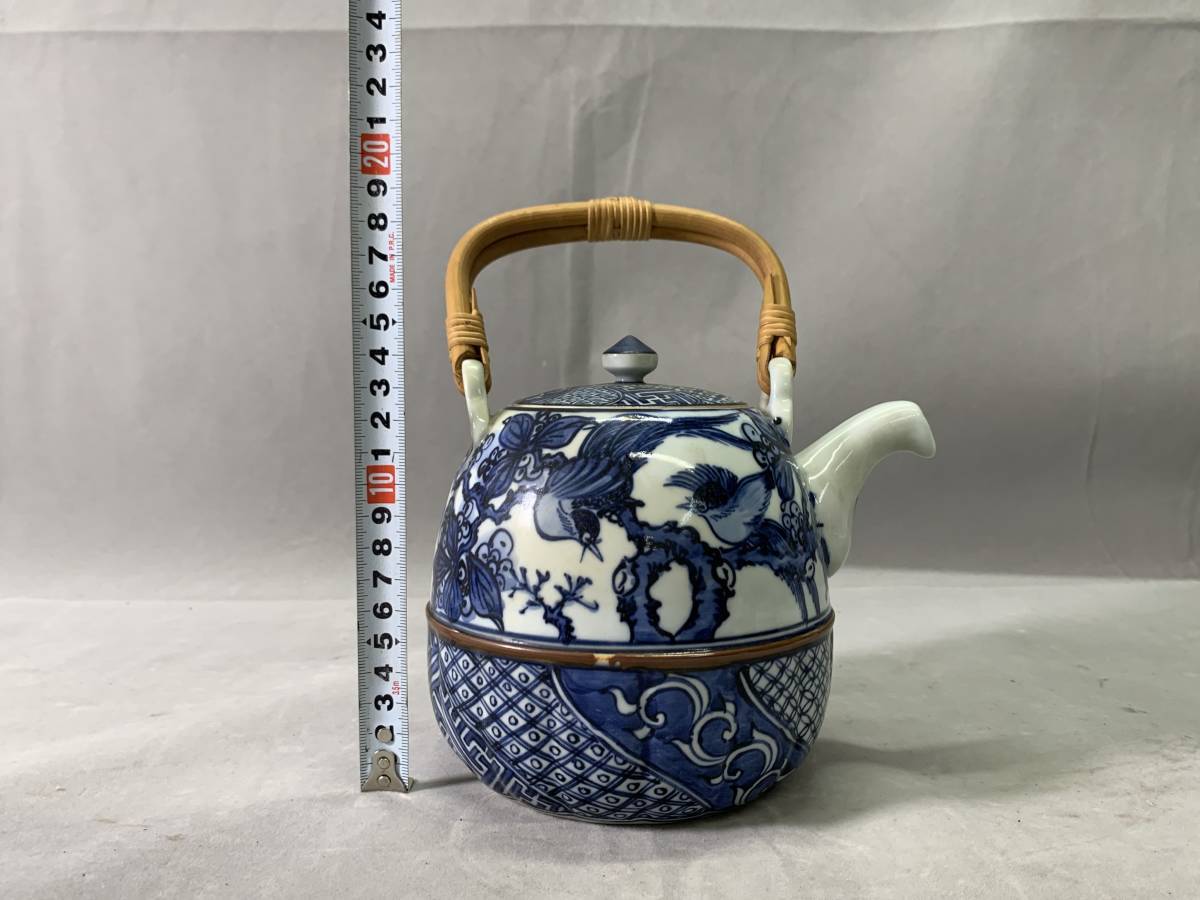 美術品・アンティーク・コレクション ☆ 加藤利昌 清水焼 染付中皿