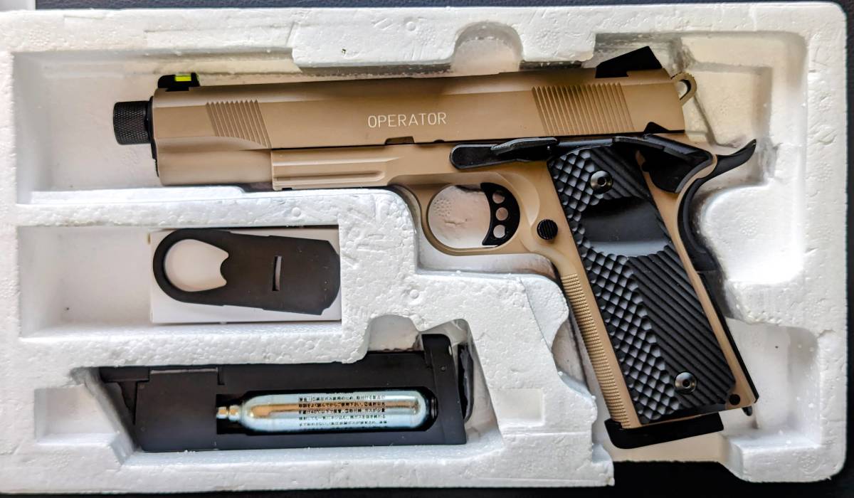 中古】Carbon8 カーボネイト M45DOC カスタム CO2ガスブローバック