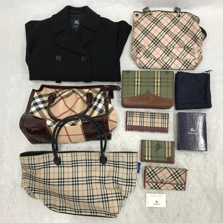 【BHAC1018】BURBERRY　バーバリー　バッグ/財布/コート　おまとめ