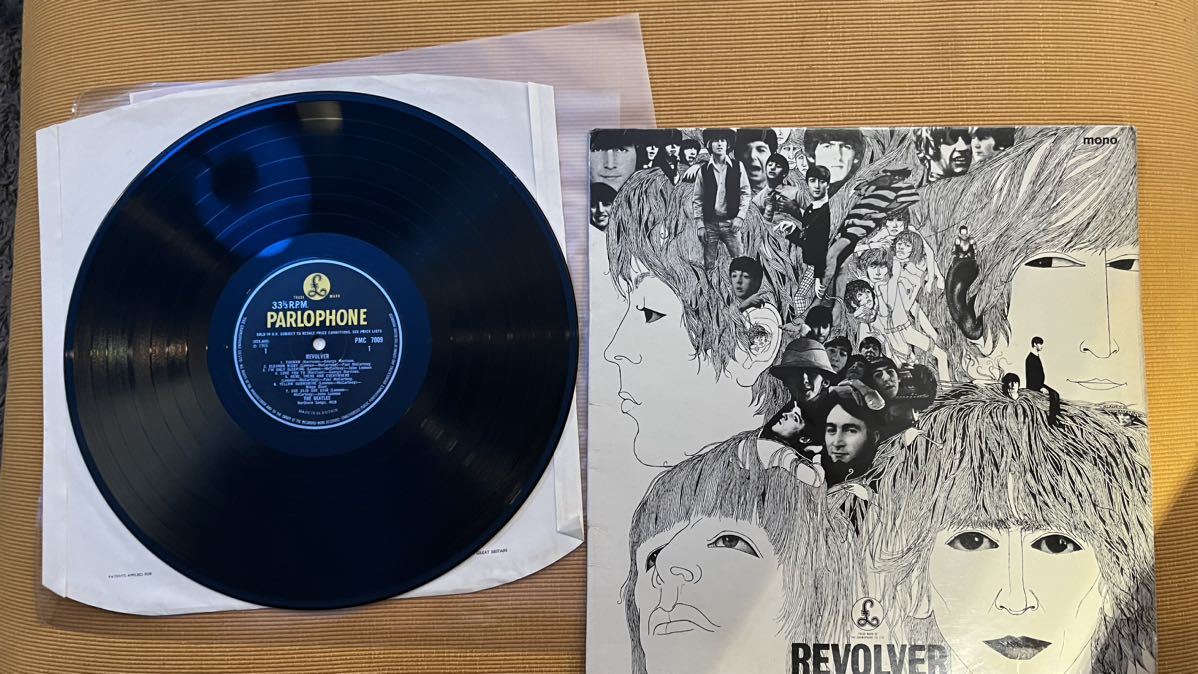 THE BEATLES Revolver UK original MONO 606-1 Tomorrow Never Knows