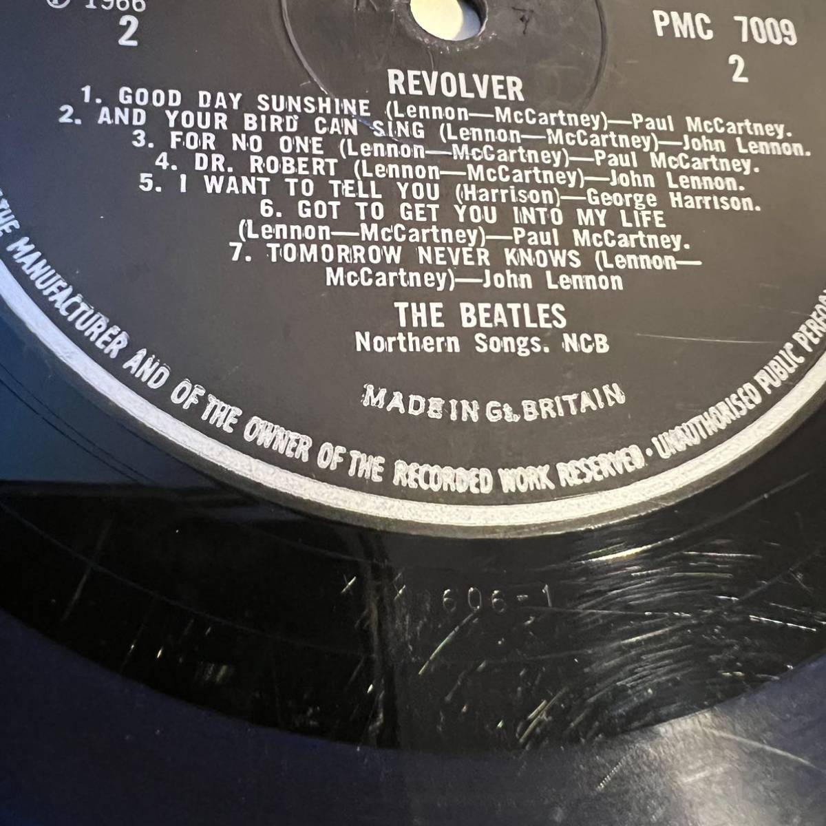 Beatles The UK Revolver LP 0 Vinyl Pressing Mono – 1st REVOLVER of 