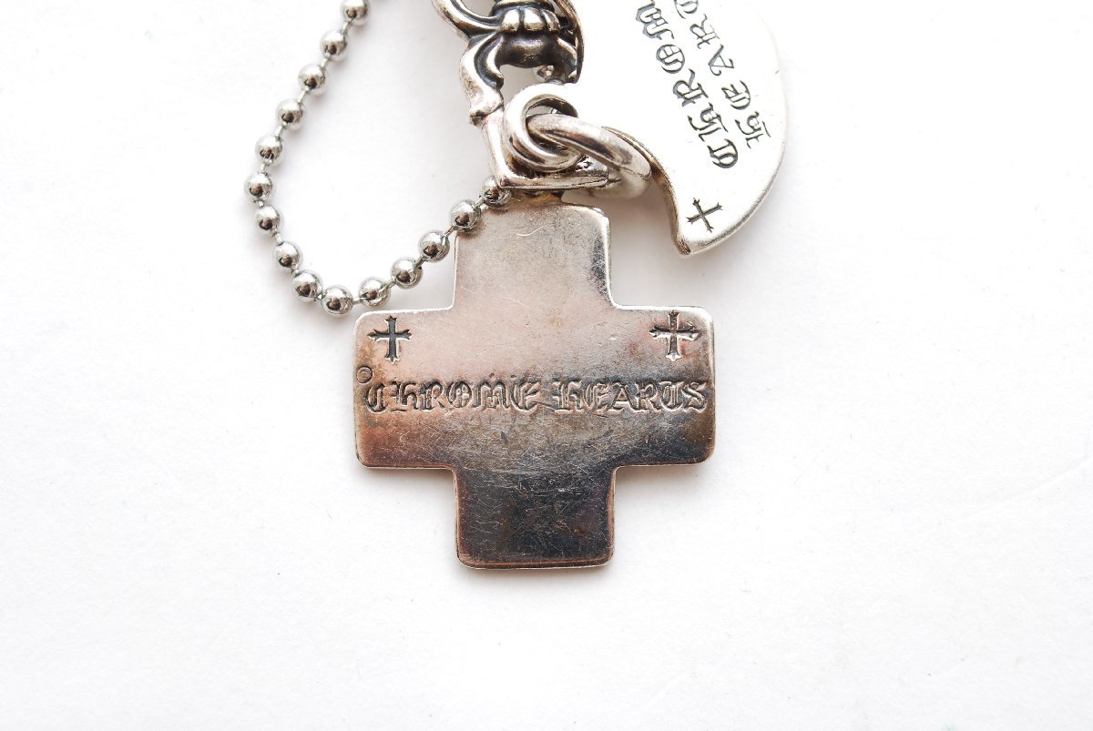 R32□ビンテージ初期☆本物☆CHROME HEARTS クロムハーツ 3 TRINKETS 