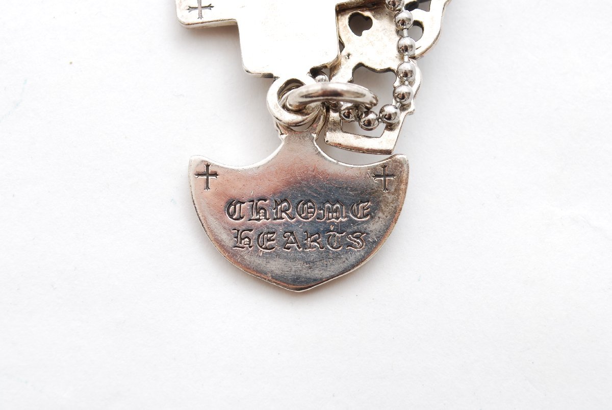 R32□ビンテージ初期☆本物☆CHROME HEARTS クロムハーツ 3 TRINKETS 