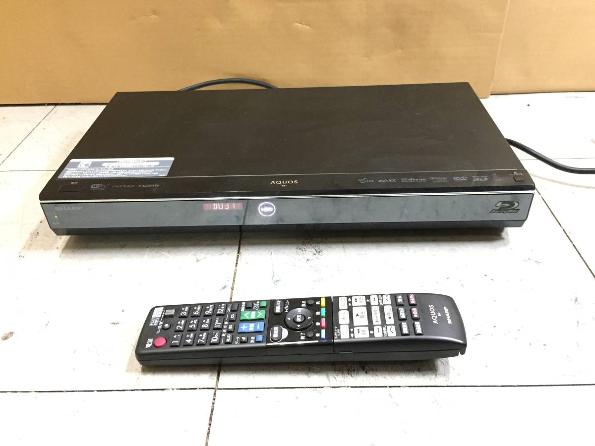 SHARP シャープ ブルーレイディスクレコーダー 1TB BD-T1100 SHARP 1TB