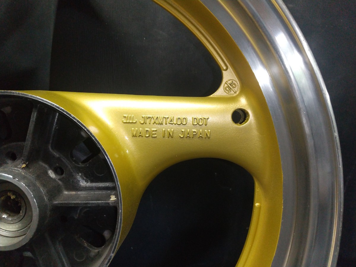 GSX400インパルス ホイールセット ゴールド インパルス GK79A(セット 